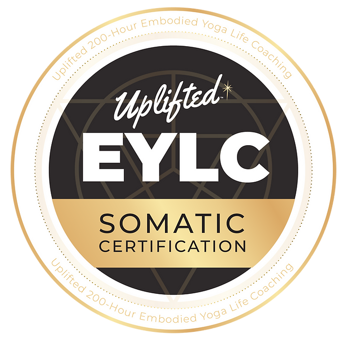 Embodied Yoga Life Coaching badge.